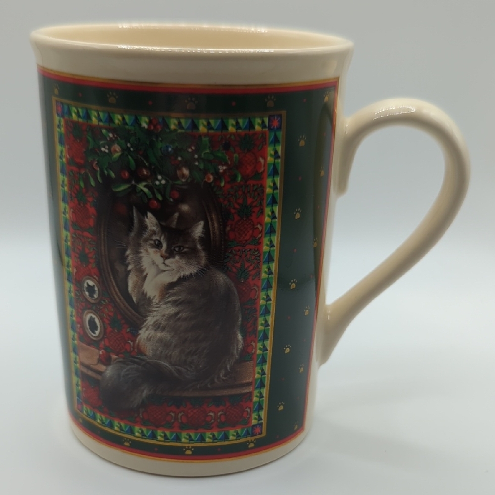 Cat-Themed Ceramic Mug